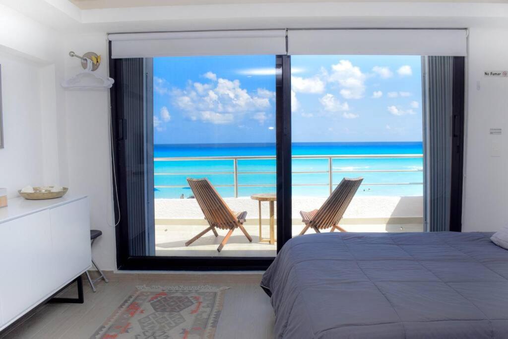 Ocean Front Villa Marlin, Best Location In Hotel Zone #109 칸쿤 외부 사진